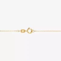 Limited Quantities! Womens 14K Gold 18 Inch Pendant Necklace