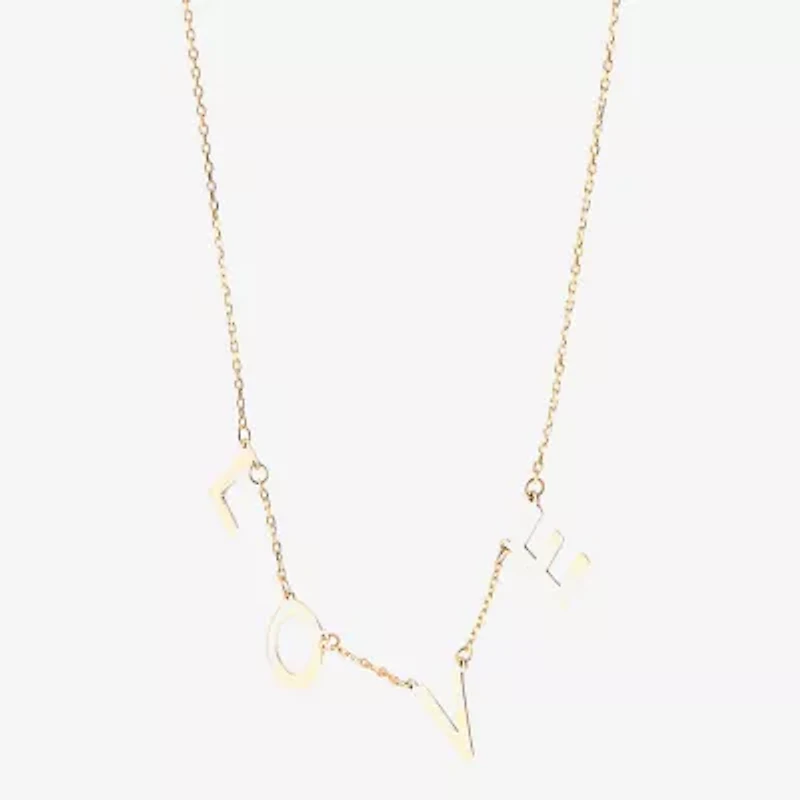 Limited Quantities! Womens 14K Gold 18 Inch Pendant Necklace