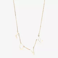 Limited Quantities! Womens 14K Gold 18 Inch Pendant Necklace