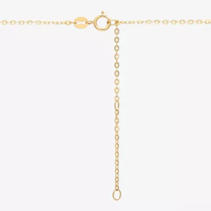 Limited Quantities! Womens 14K Gold Inch Pendant Necklace