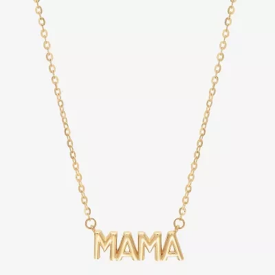 Limited Quantities! Womens 14K Gold Inch Pendant Necklace