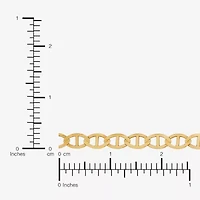 Limited Quantities! Womens 10K Gold 22 Inch Mariner Chain Necklace