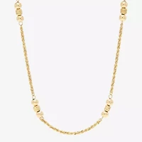 Limited Quantities! Womens 10K Gold 20 Inch Pendant Necklace