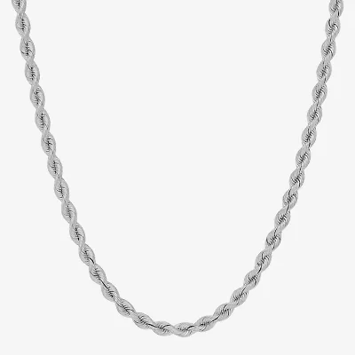 Limited Quantities! Womens 14K Gold 18 Inch Rope Chain Necklace