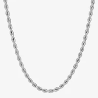 Limited Quantities! Womens 14K Gold 18 Inch Rope Chain Necklace