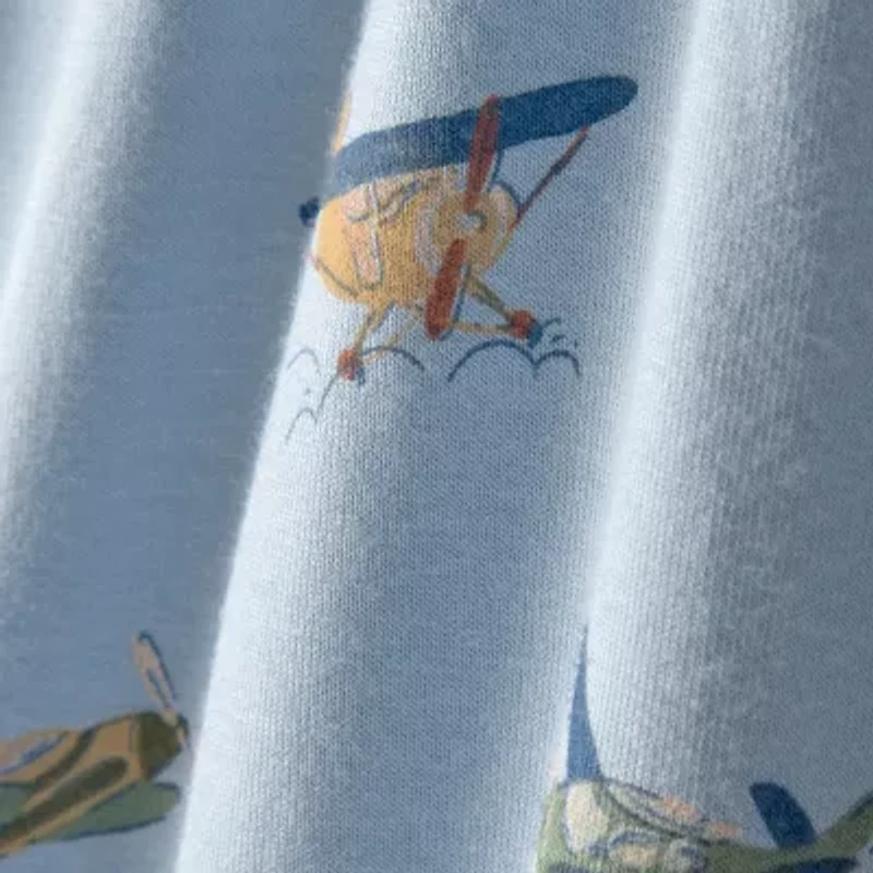 Carter's Purelysoft Baby Boys Round Neck Long Sleeve 2-pc. Bodysuit