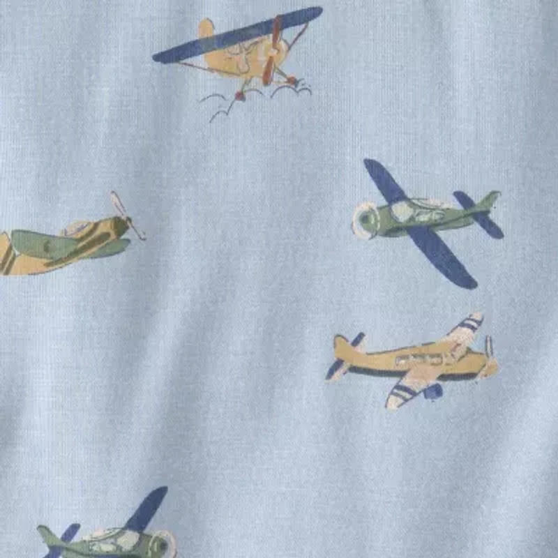 Carter's Purelysoft Baby Boys Round Neck Long Sleeve 2-pc. Bodysuit