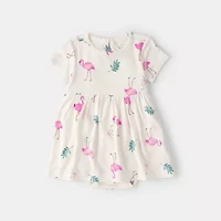 Carter's Baby Girls Short Sleeve Fitted Sundress