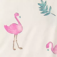 Carter's Purelysoft Baby Girls Sleeveless Animal 2-pc. Romper