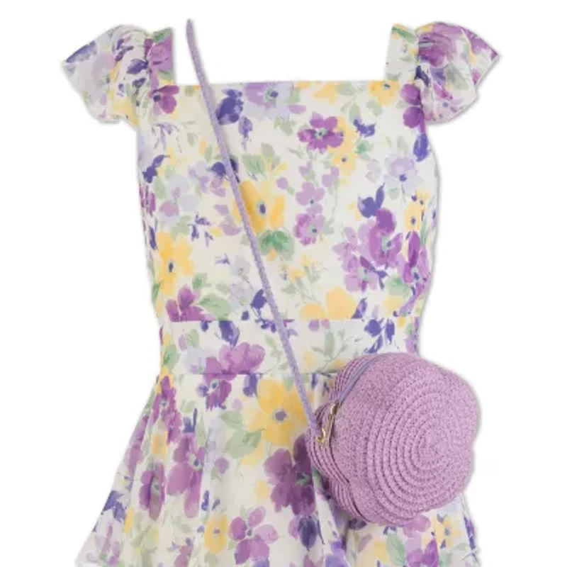 Speechless Big Kid Girls Sleeveless A-Line Dress