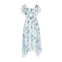 Speechless Big Kid Girls Short Sleeve A-Line Dress