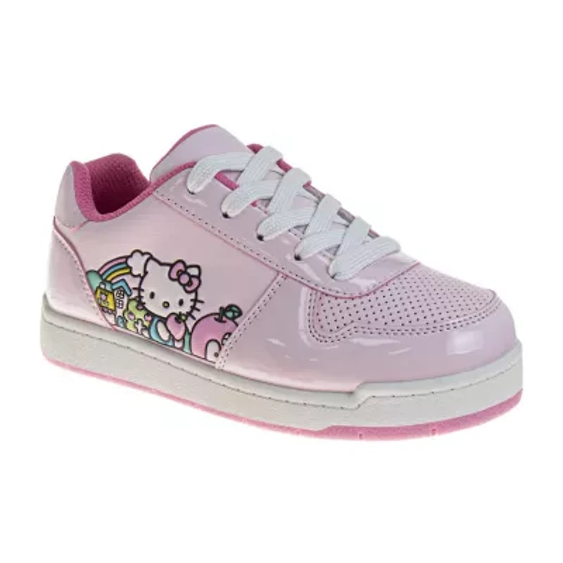 Girls Round Closed Toe Slip-On Shoe