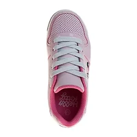 Girls Round Closed Toe Slip-On Shoe