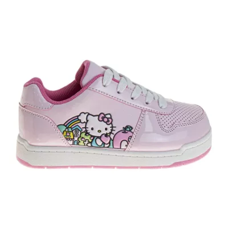 Girls Round Closed Toe Slip-On Shoe