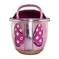 Disney Minnie Mouse Toddler Girls Ballet Flats