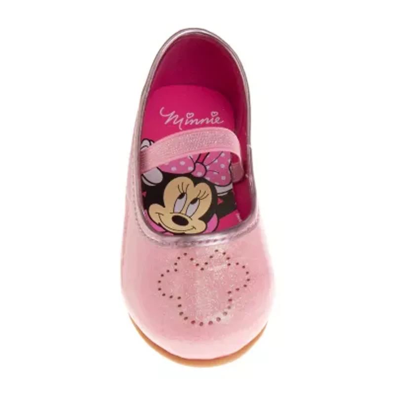 Disney Minnie Mouse Toddler Girls Ballet Flats
