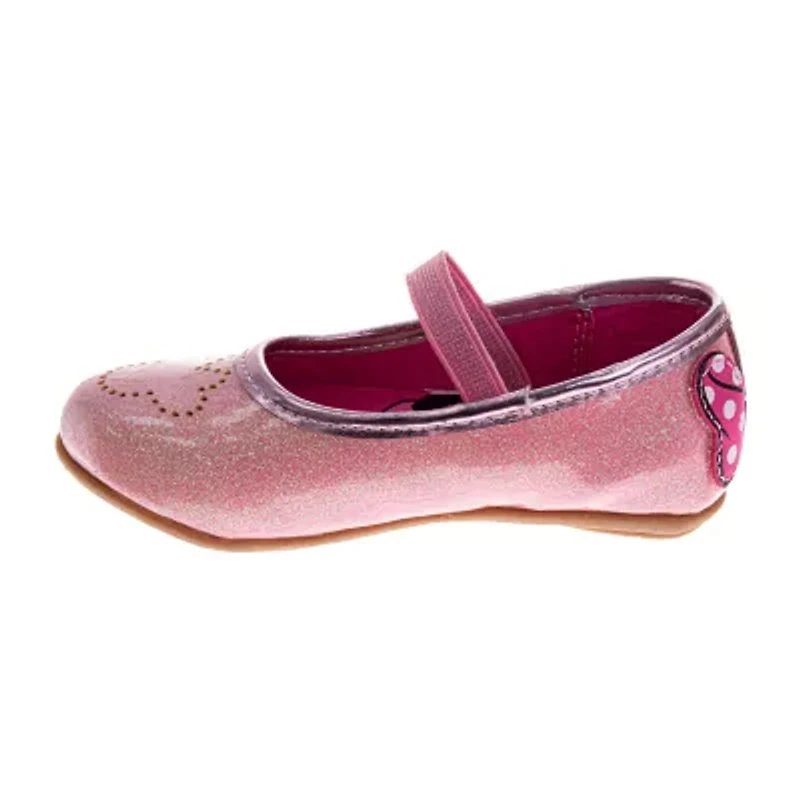 Disney Minnie Mouse Toddler Girls Ballet Flats