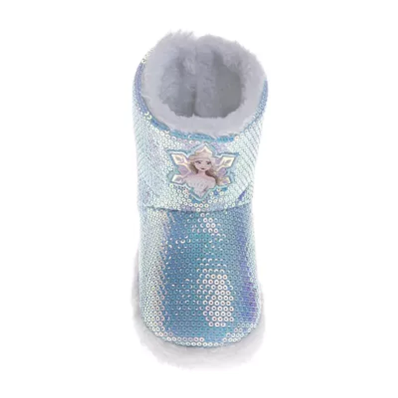 Josmo Toddler Girls Frozen Insulated Flat Heel Snow Boots