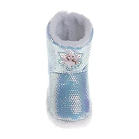 Josmo Toddler Girls Frozen Insulated Flat Heel Snow Boots