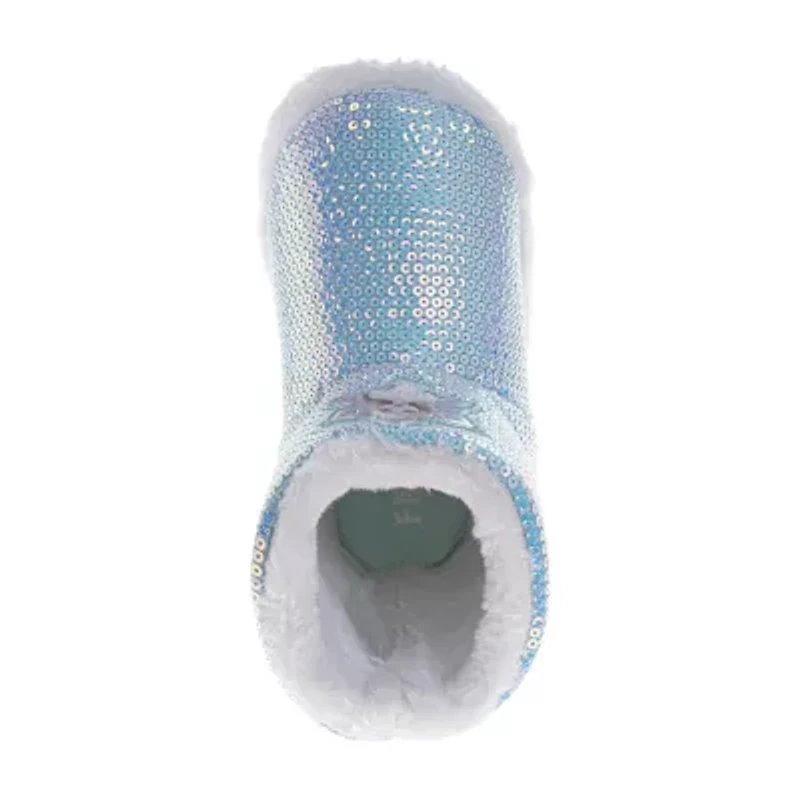 Josmo Toddler Girls Frozen Insulated Flat Heel Snow Boots