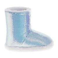 Josmo Toddler Girls Frozen Insulated Flat Heel Snow Boots