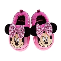 Josmo Toddler Girls Minnie Mouse Slip-On Slippers