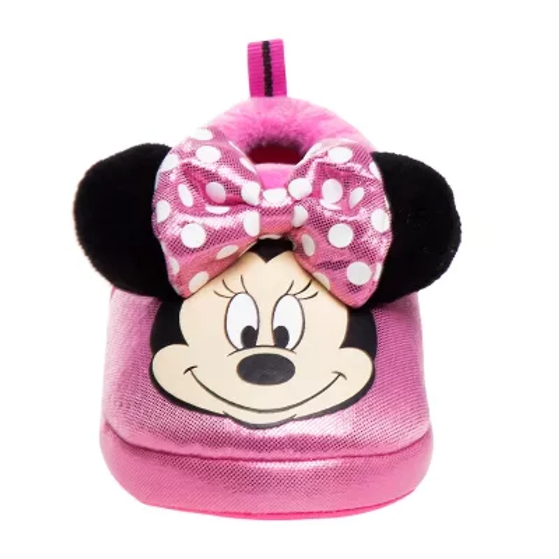 Josmo Toddler Girls Minnie Mouse Slip-On Slippers