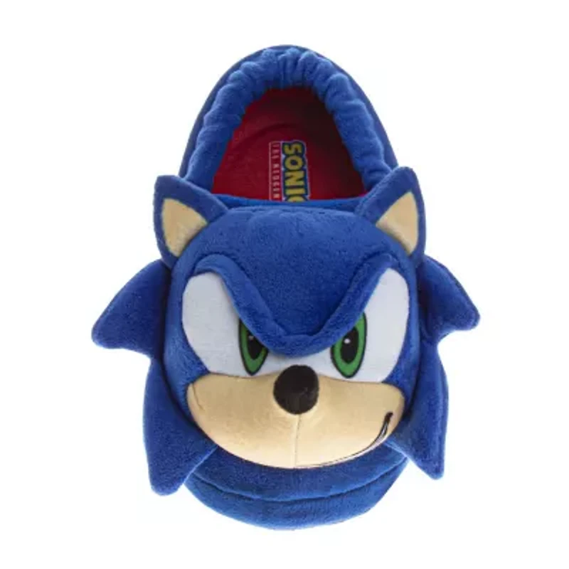 Josmo Sega Sonic The Hedgehog Boys Round Closed Toe Slip-On Shoe