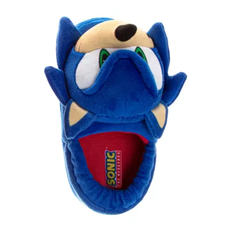Josmo Sega Sonic The Hedgehog Boys Round Closed Toe Slip-On Shoe