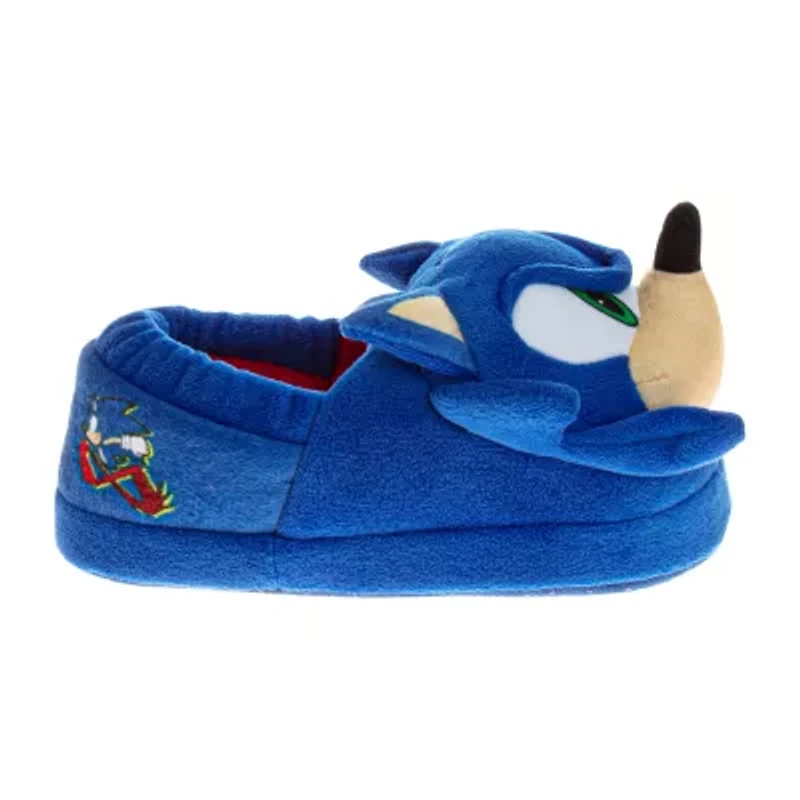Josmo Sega Sonic The Hedgehog Boys Round Closed Toe Slip-On Shoe