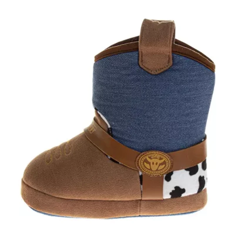 Josmo Pixar Toy Story Boys Woody Bootie Slippers