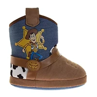 Josmo Pixar Toy Story Boys Woody Bootie Slippers