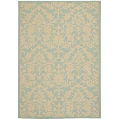 Safavieh Courtyard Collection Winston Oriental Indoor/Outdoor Area Rug