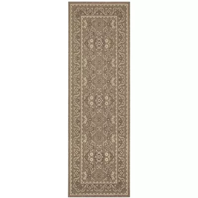 Safavieh Courtyard Collection Ilija Oriental Indoor/Outdoor Runner Rug