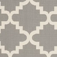 Safavieh Courtyard Collection Asa Geometric Indoor/Outdoor Area Rug