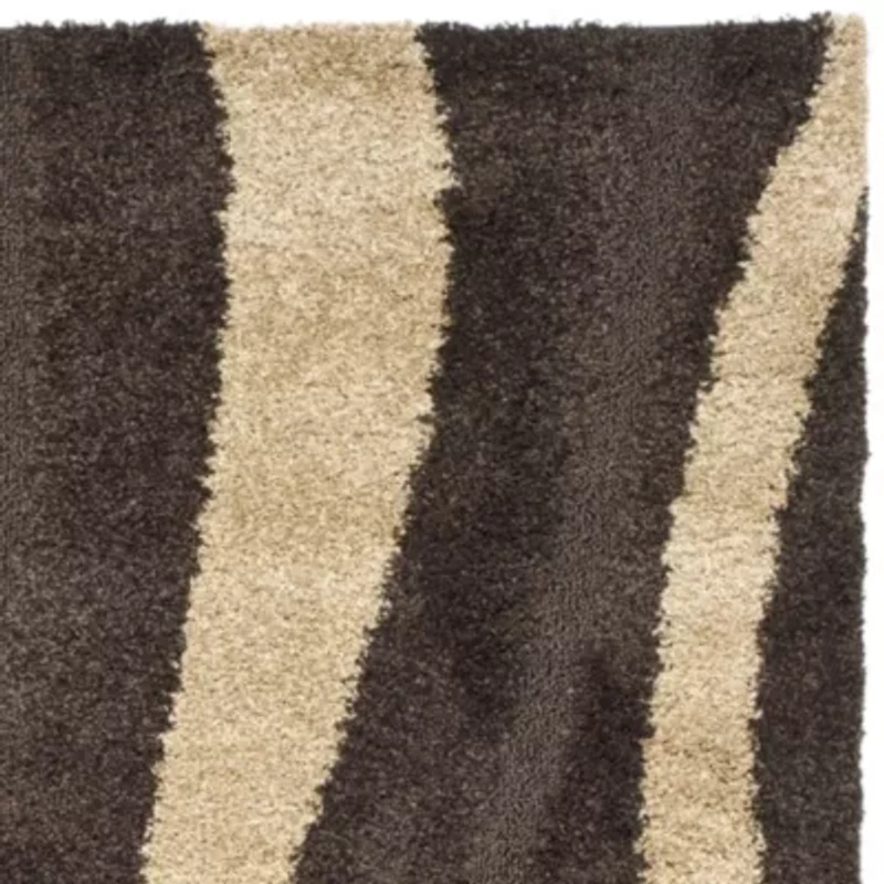 Safavieh Shag Collection Kimmee Abstract Area Rug