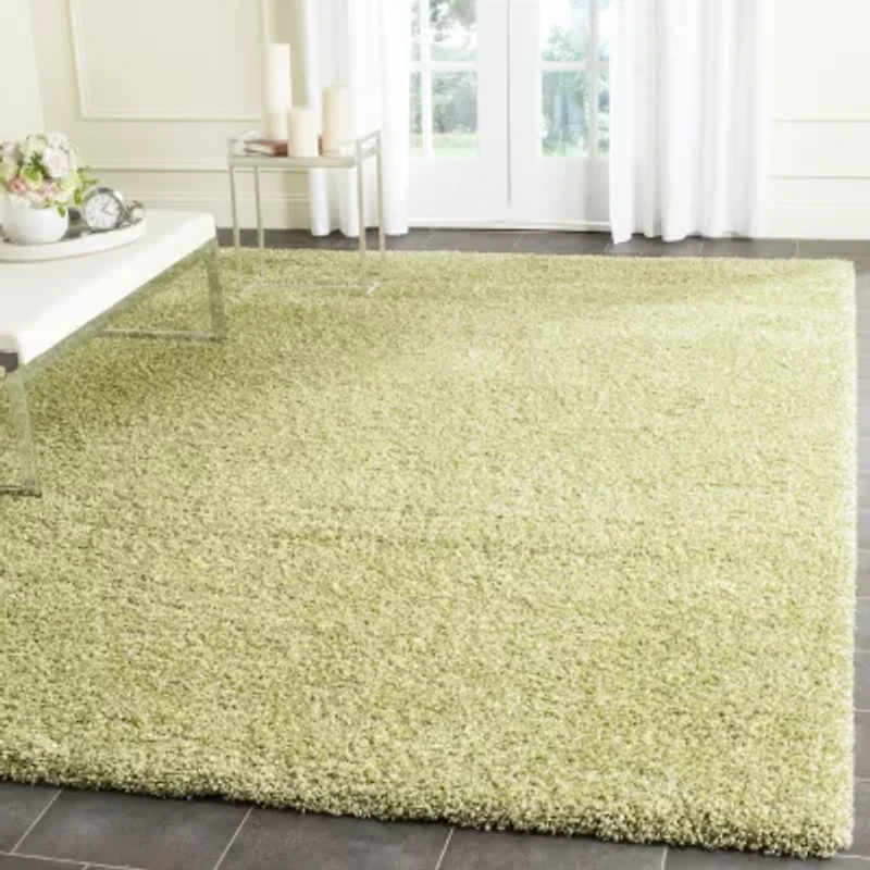 Safavieh Santa Monica Shag Collection Ainsley Solid Area Rug