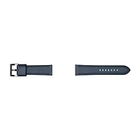 Samsung Galaxy 46mm Compatible Mens Blue Leather Watch Band Gp-R765breeaac