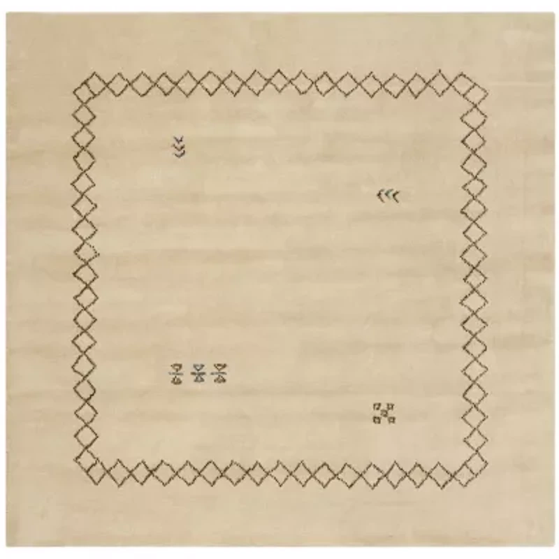 Safavieh Himalaya Collection Harold Border Square Area Rug