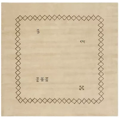 Safavieh Himalaya Collection Harold Border Square Area Rug