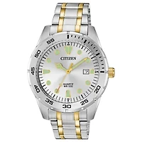 Citizen Mens Two Tone Stainless Steel Bracelet Watch Bi1044-59b