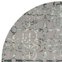 Safavieh Dip Dye Collection Danny Floral Round Area Rug