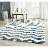 Safavieh Montreal Shag Collection Zoey Geometric Area Rug