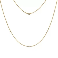 Made in Italy Womens 24K Gold Over Silver Sterling Silver 30 Inch Singapore Chain Necklace