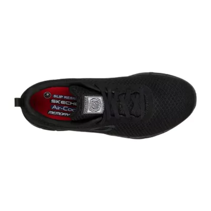 Skechers Bronaugh Womens Round Closed Toe Work Shoes