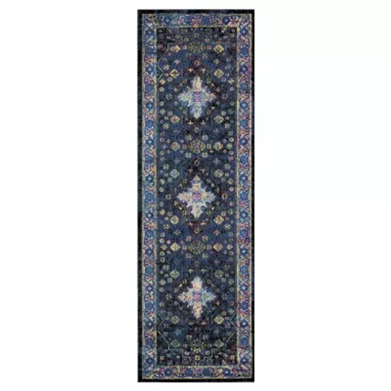 Couristan Gypsy Chartres Medallion Indoor Rectangular Accent Rug