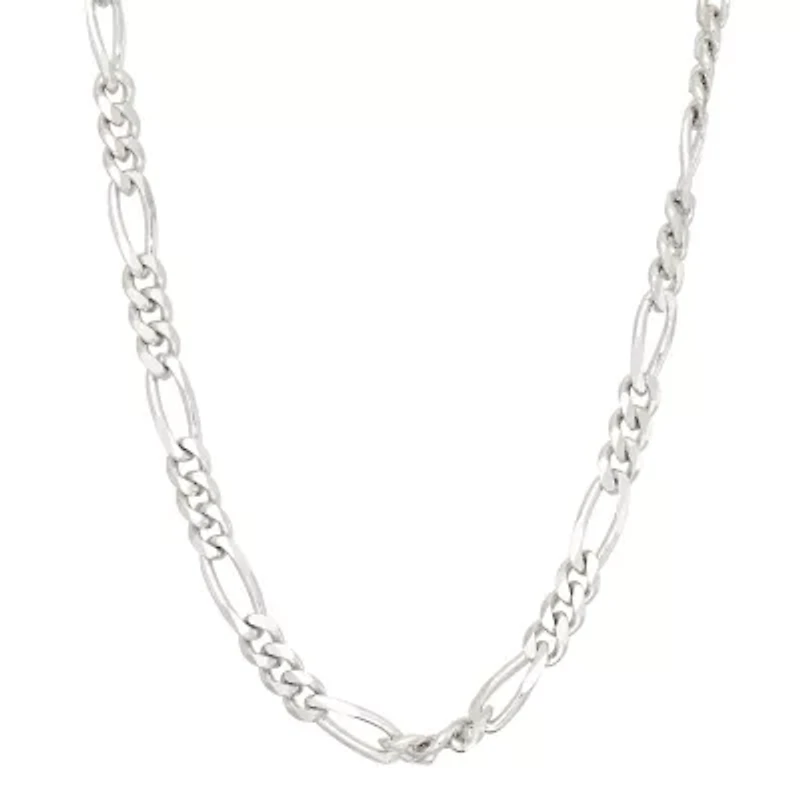 Unisex Adult Sterling Silver 18 Inch Link Necklace