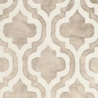 Safavieh Dip Dye Collection Elfrida Geometric Round Area Rug