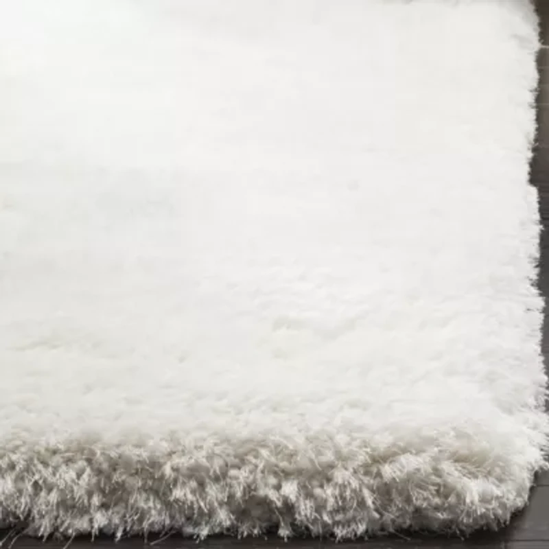 Safavieh Luxe Shag Collection Marjory Solid Area Rug