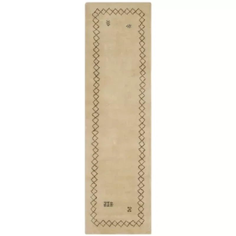 Safavieh Himalaya Collection Harold Border Runner Rug